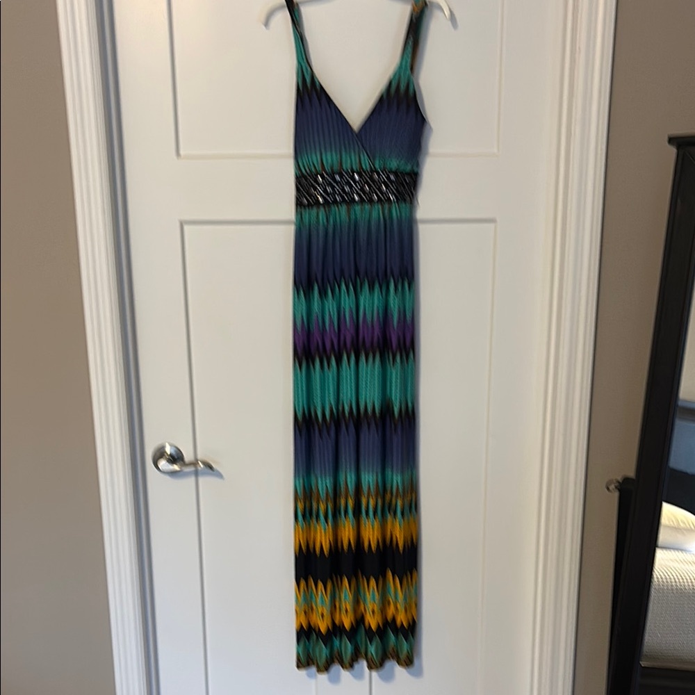 Multicolor Maxi Dress